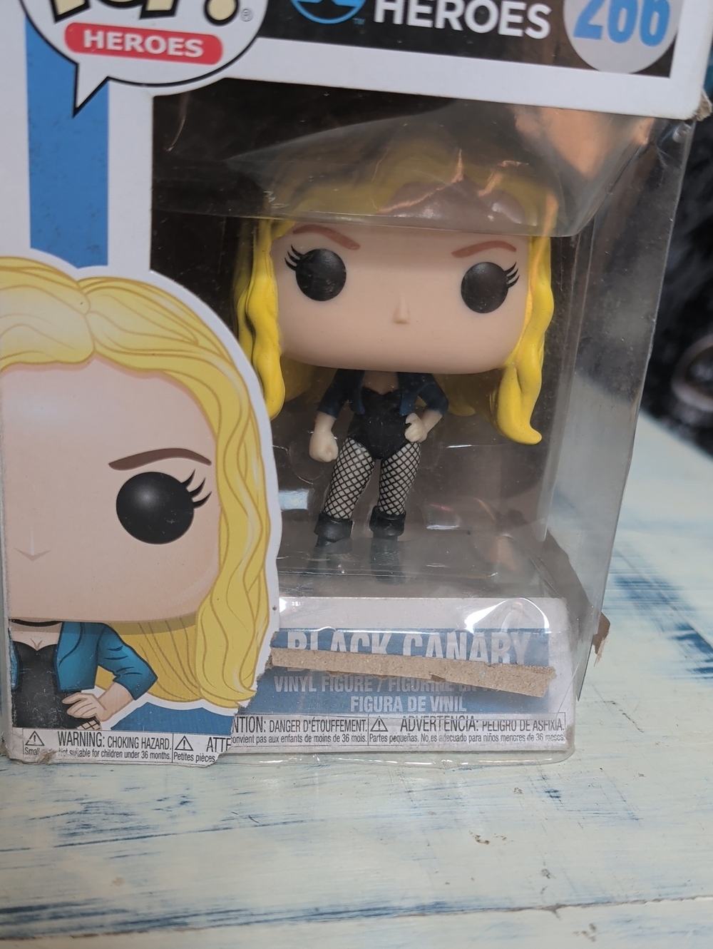Funko Black Canary Vinyl Figure - Yellow Hair 266